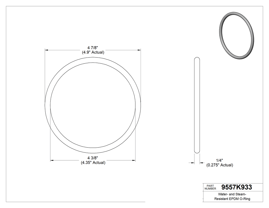 Technical drawing - 9557K933